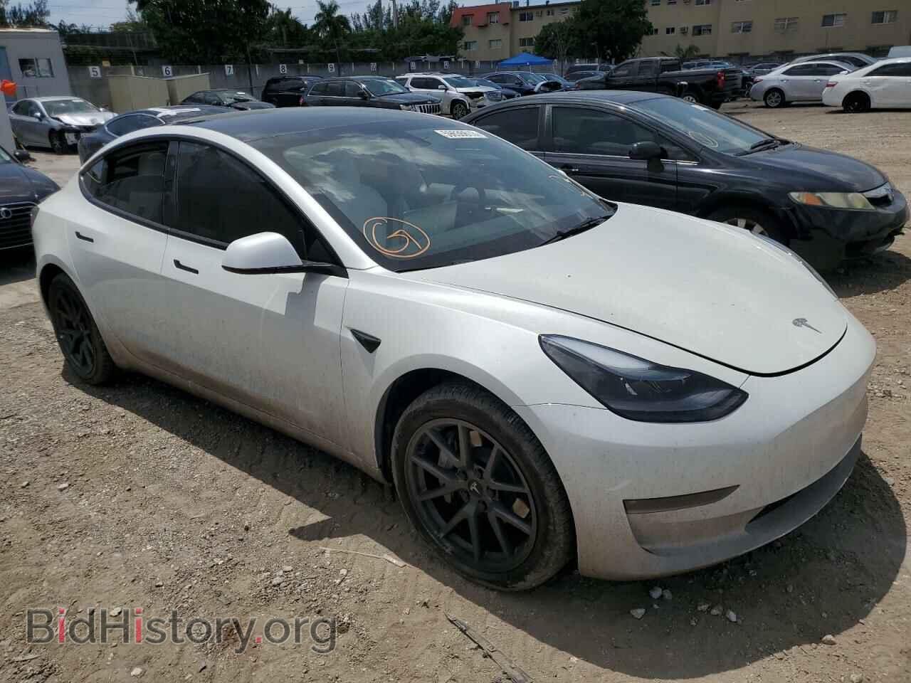 2022 TESLA MODEL 3 - VIN: 5YJ3E1EBXNF305285 - Фото 4
