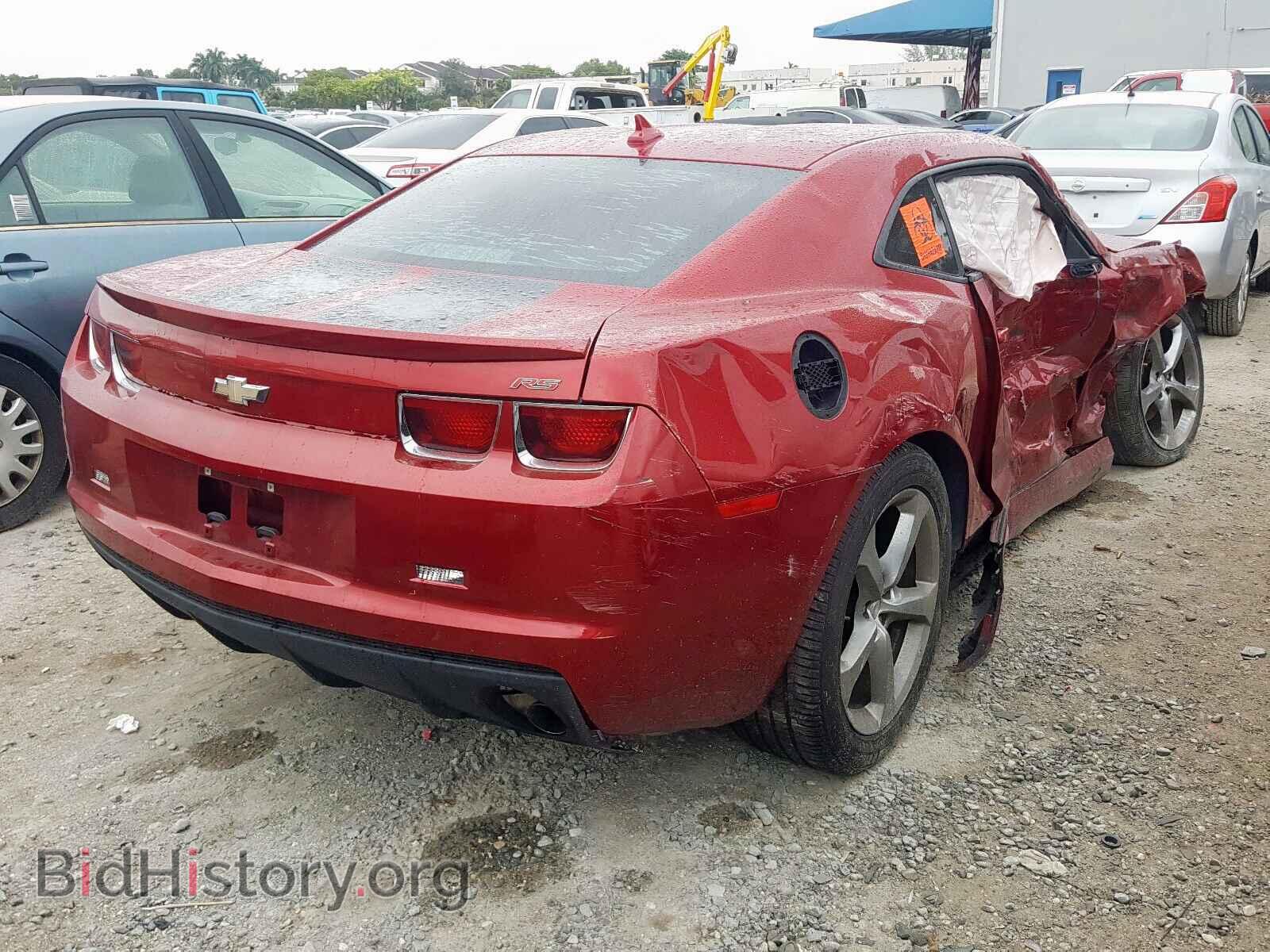 2013 CHEVROLET CAMARO - VIN: 2G1FB1E38D9218351 - Фото 4