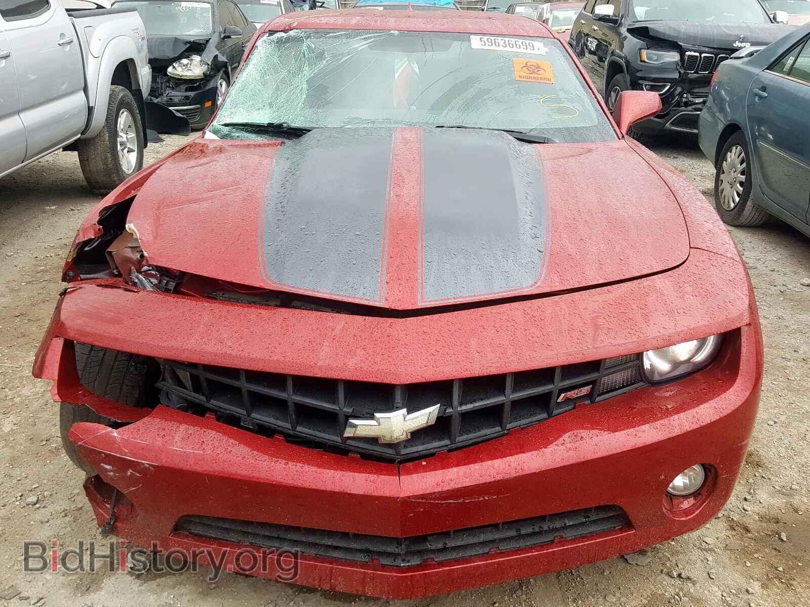 2013 CHEVROLET CAMARO - VIN: 2G1FB1E38D9218351 - Фото 9