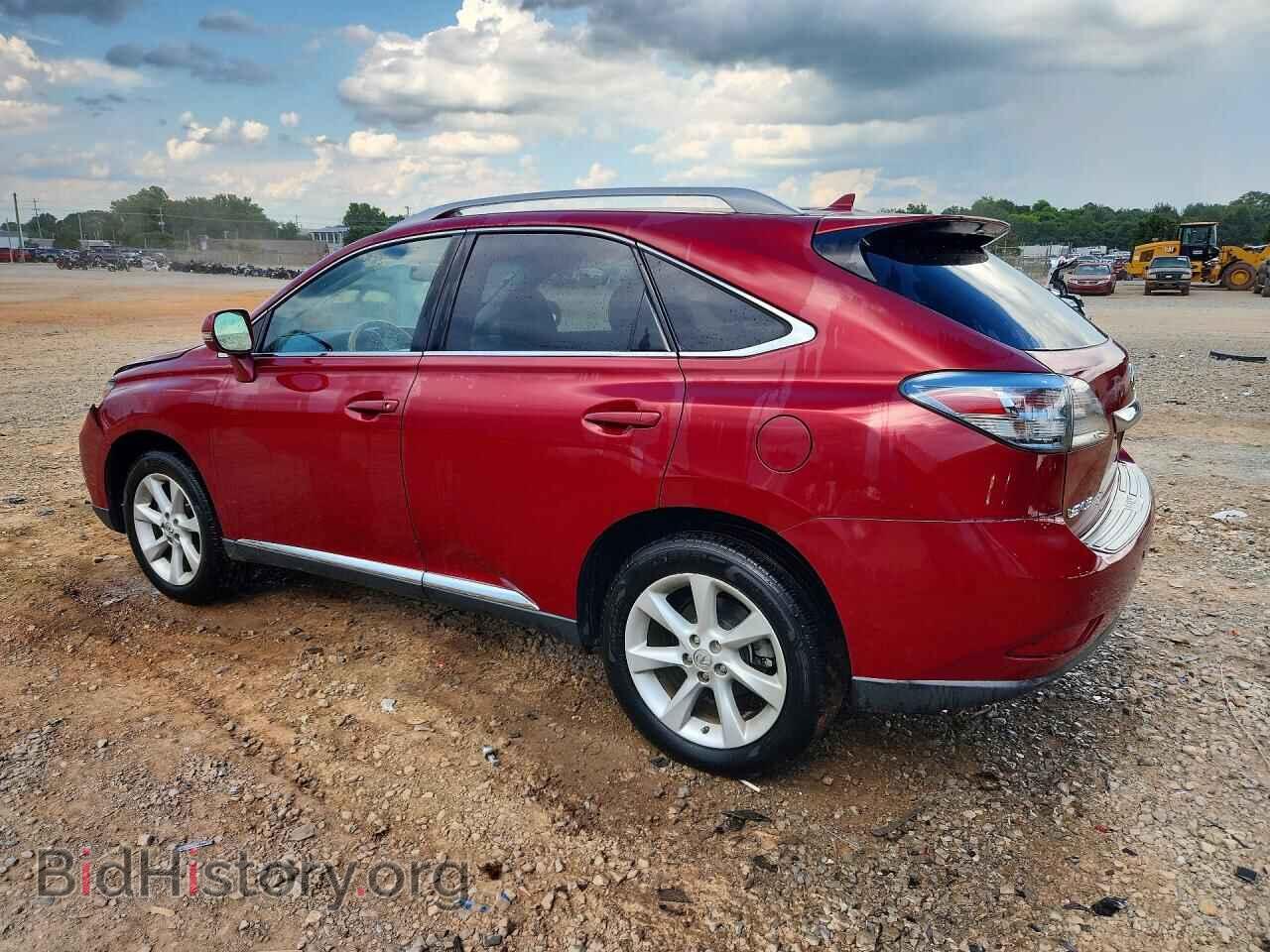2012 LEXUS RX350 - VIN: 2T2BK1BA6CC130059 - Фото 2