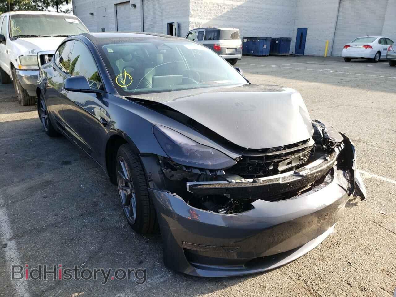 Photo 5YJ3E1EB2NF208100 - TESLA MODEL 3 2022
