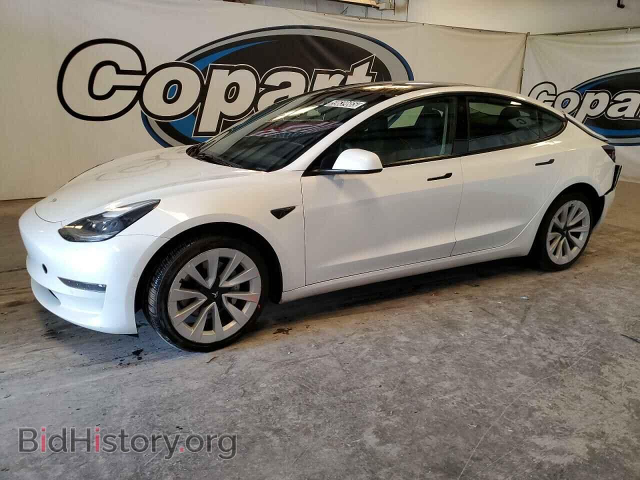 Фотография 5YJ3E1EA1NF371389 - TESLA MODEL 3 2022