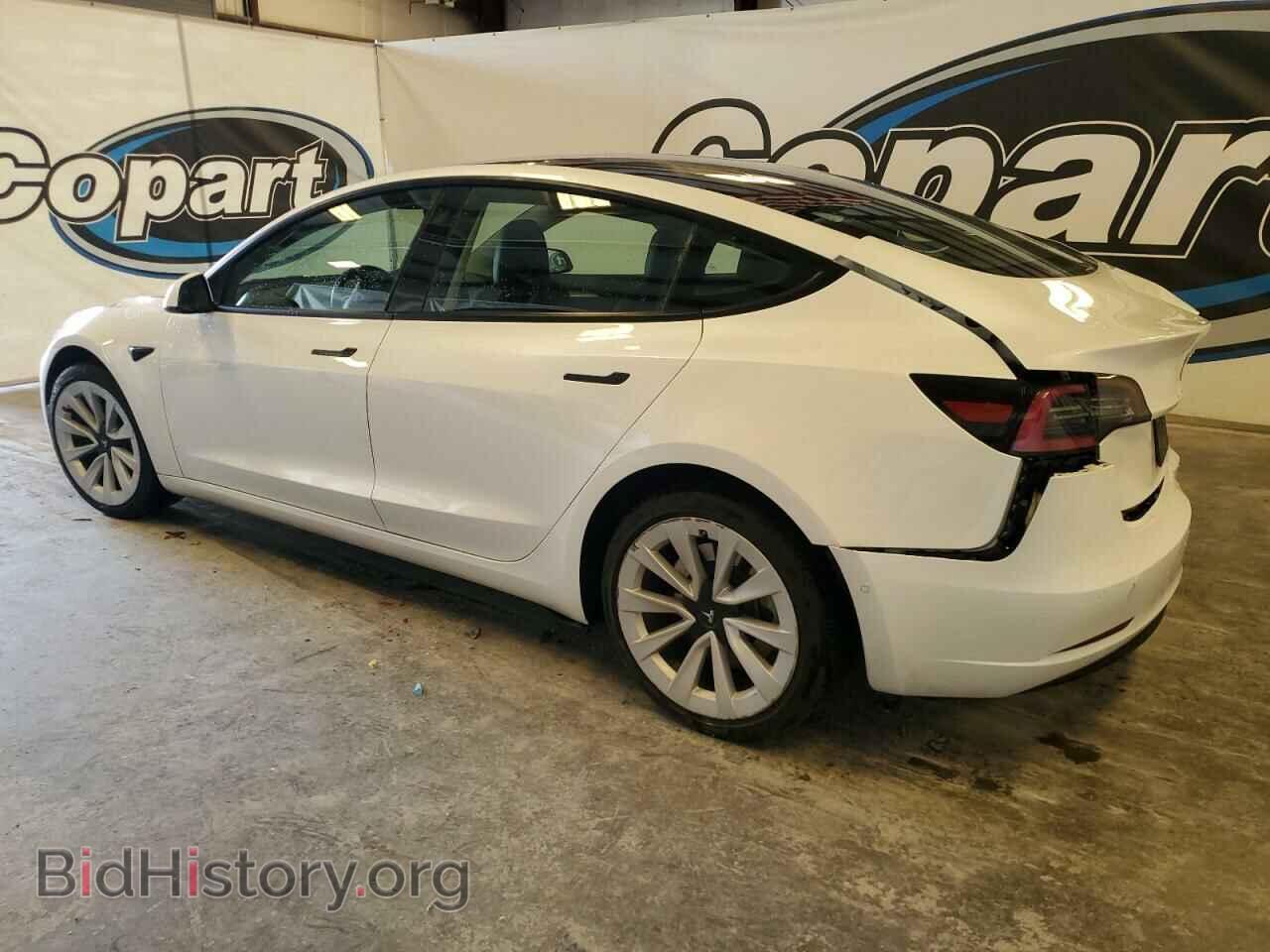 2022 TESLA MODEL 3 - VIN: 5YJ3E1EA1NF371389 - Фото 2