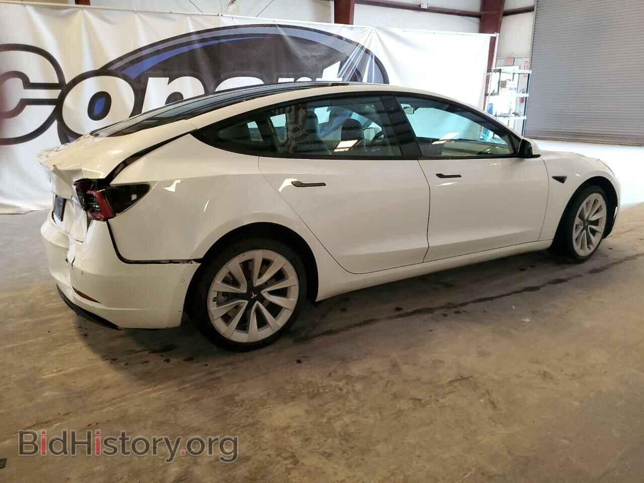 2022 TESLA MODEL 3 - VIN: 5YJ3E1EA1NF371389 - Фото 3