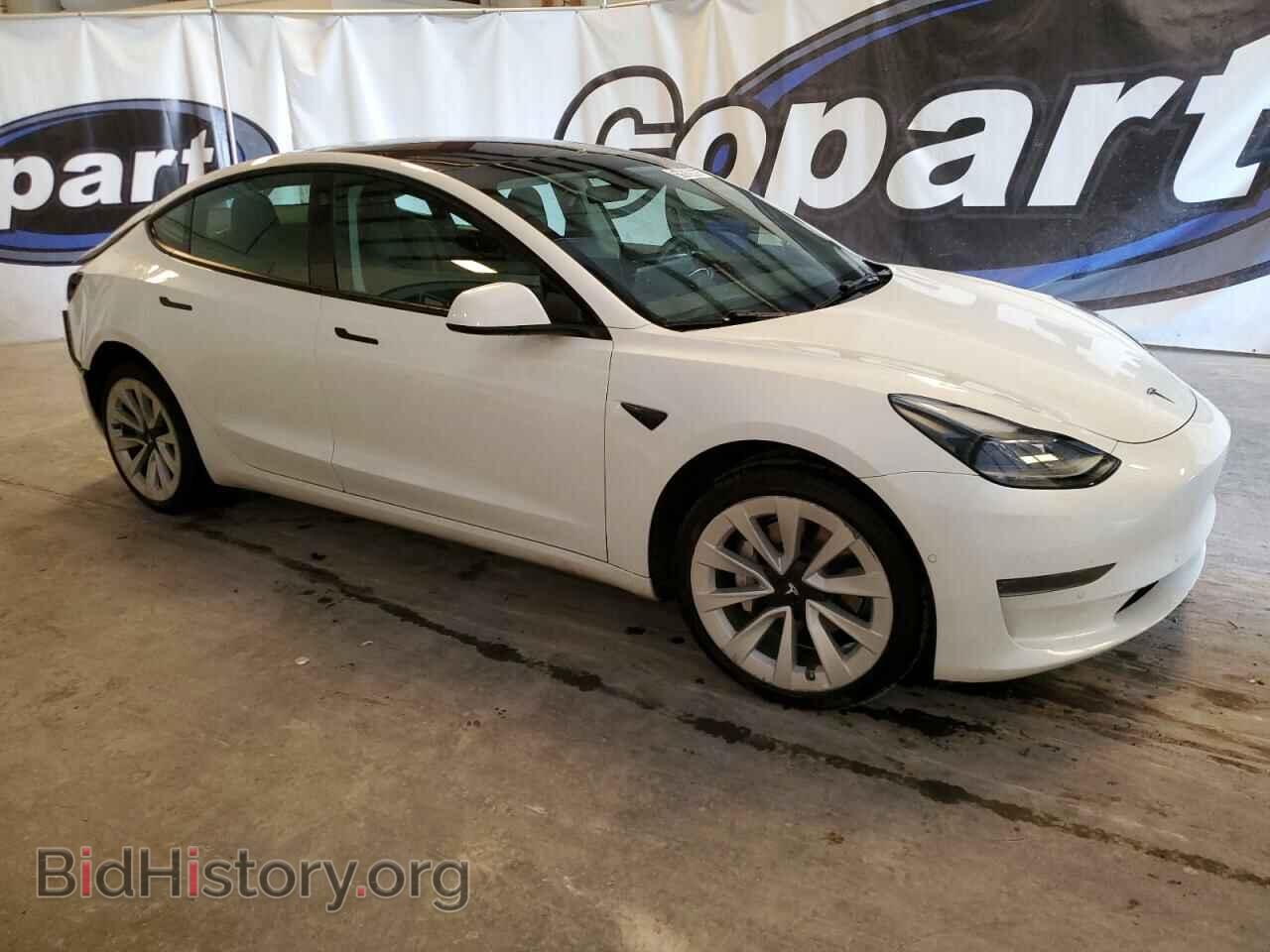 2022 TESLA MODEL 3 - VIN: 5YJ3E1EA1NF371389 - Фото 4