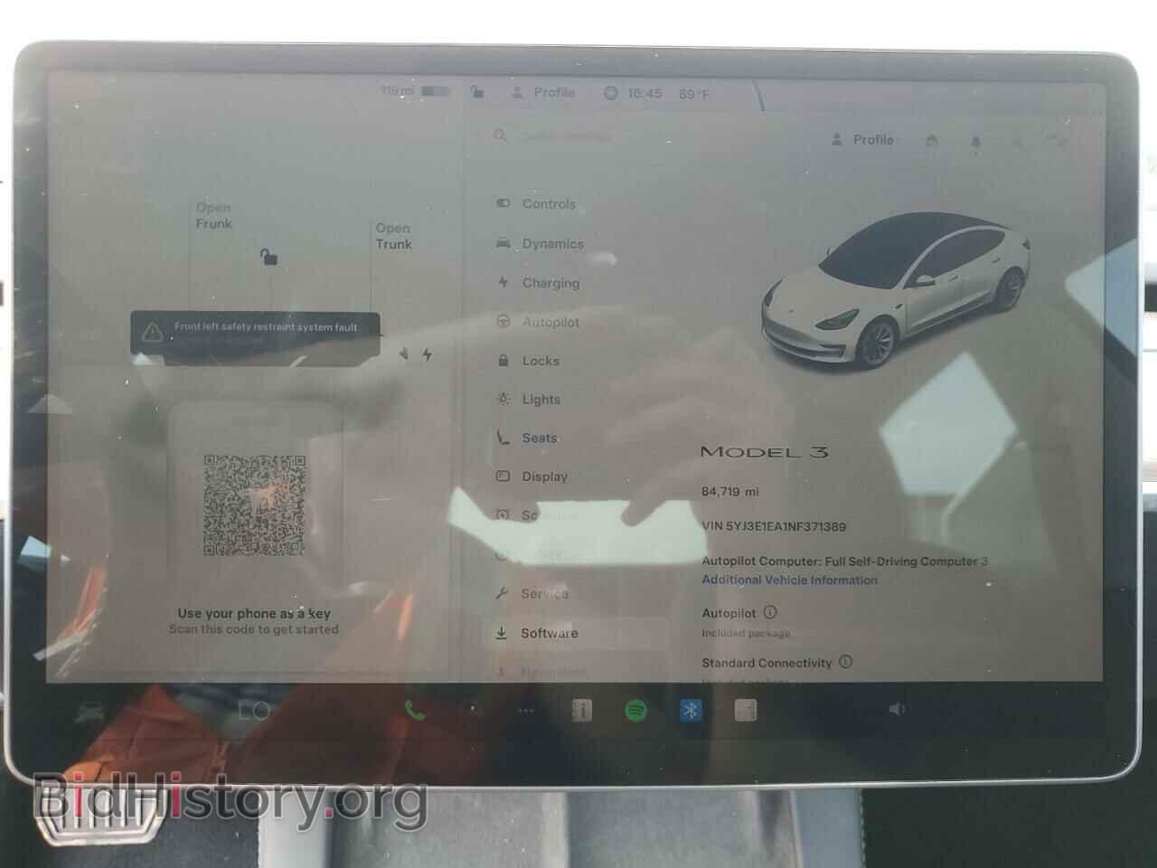 2022 TESLA MODEL 3 - VIN: 5YJ3E1EA1NF371389 - Фото 9