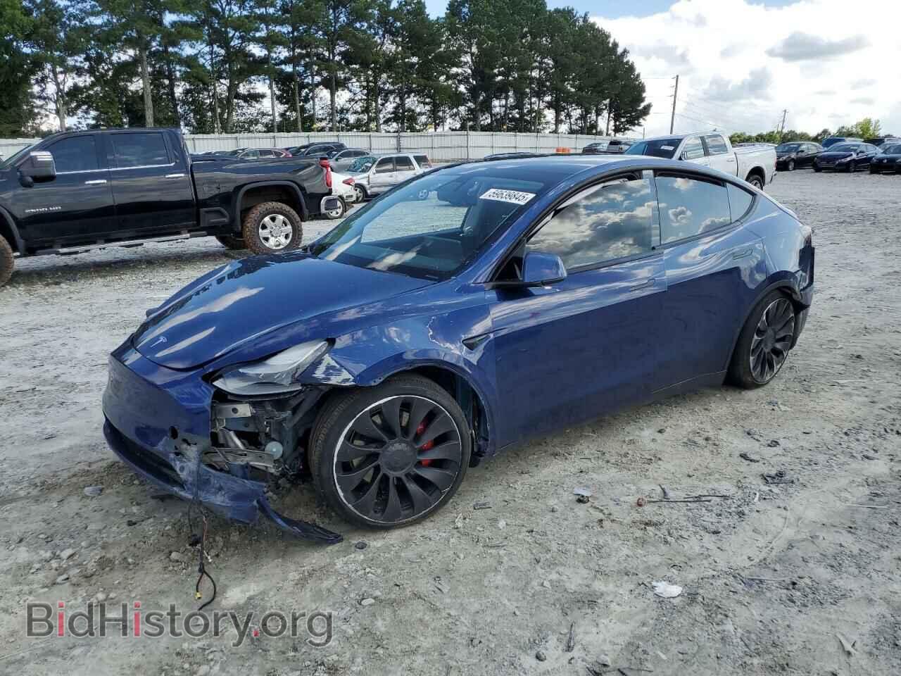 Фотография 7SAYGDEF4NF448868 - TESLA MODEL Y 2022