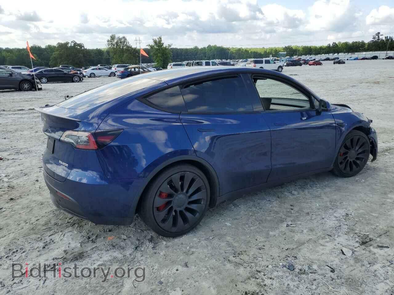 2022 TESLA MODEL Y - VIN: 7SAYGDEF4NF448868 - Фото 3