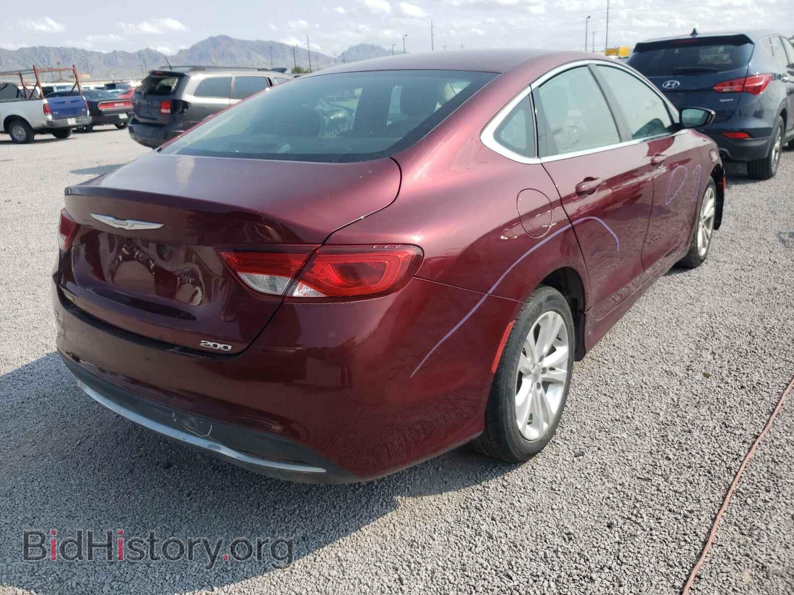 2015 CHRYSLER 200 - VIN: 1C3CCCAB3FN571911 - Фото 4