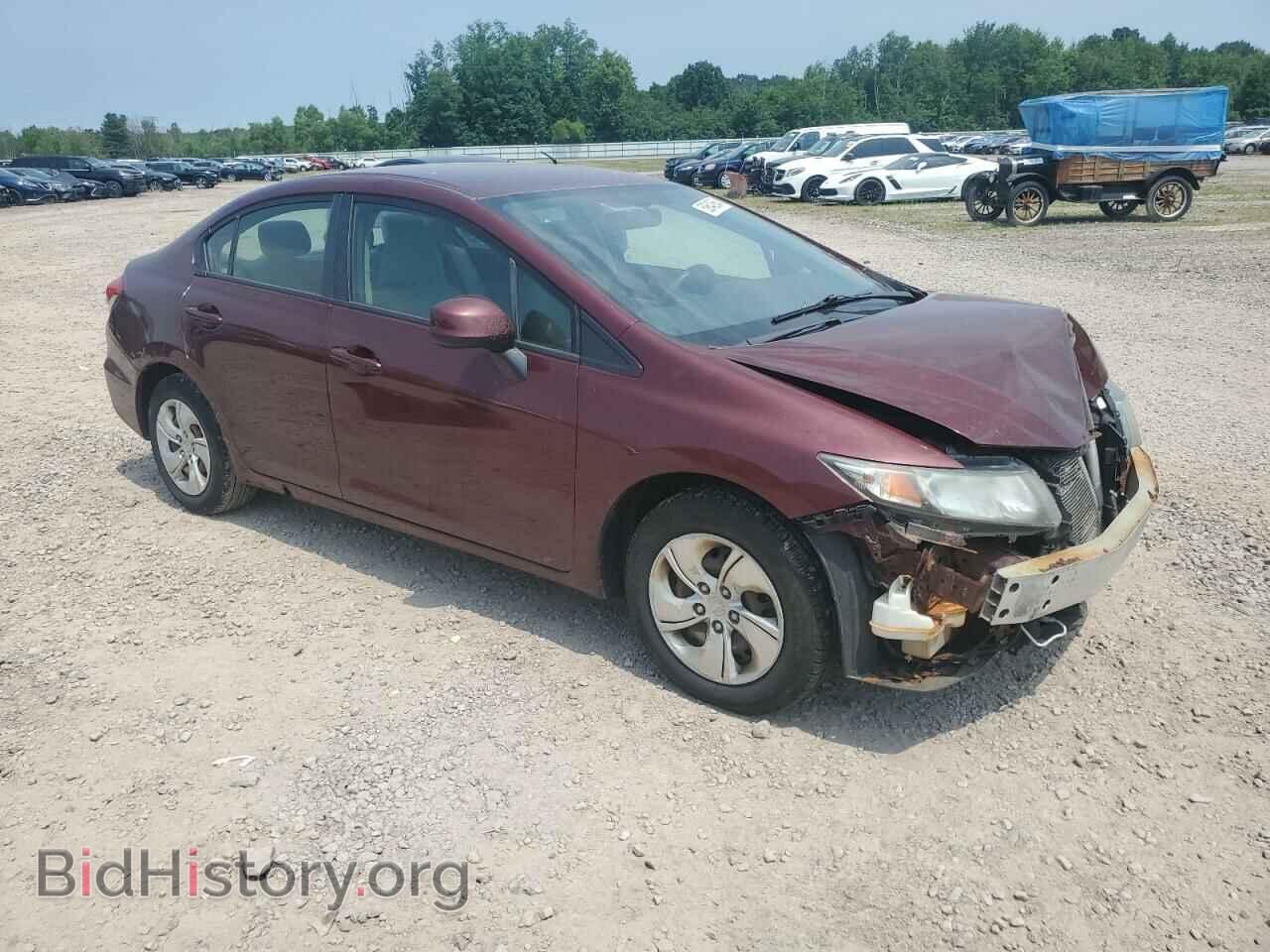 2013 HONDA CIVIC - VIN: 2HGFB2F50DH536002 - Фото 4