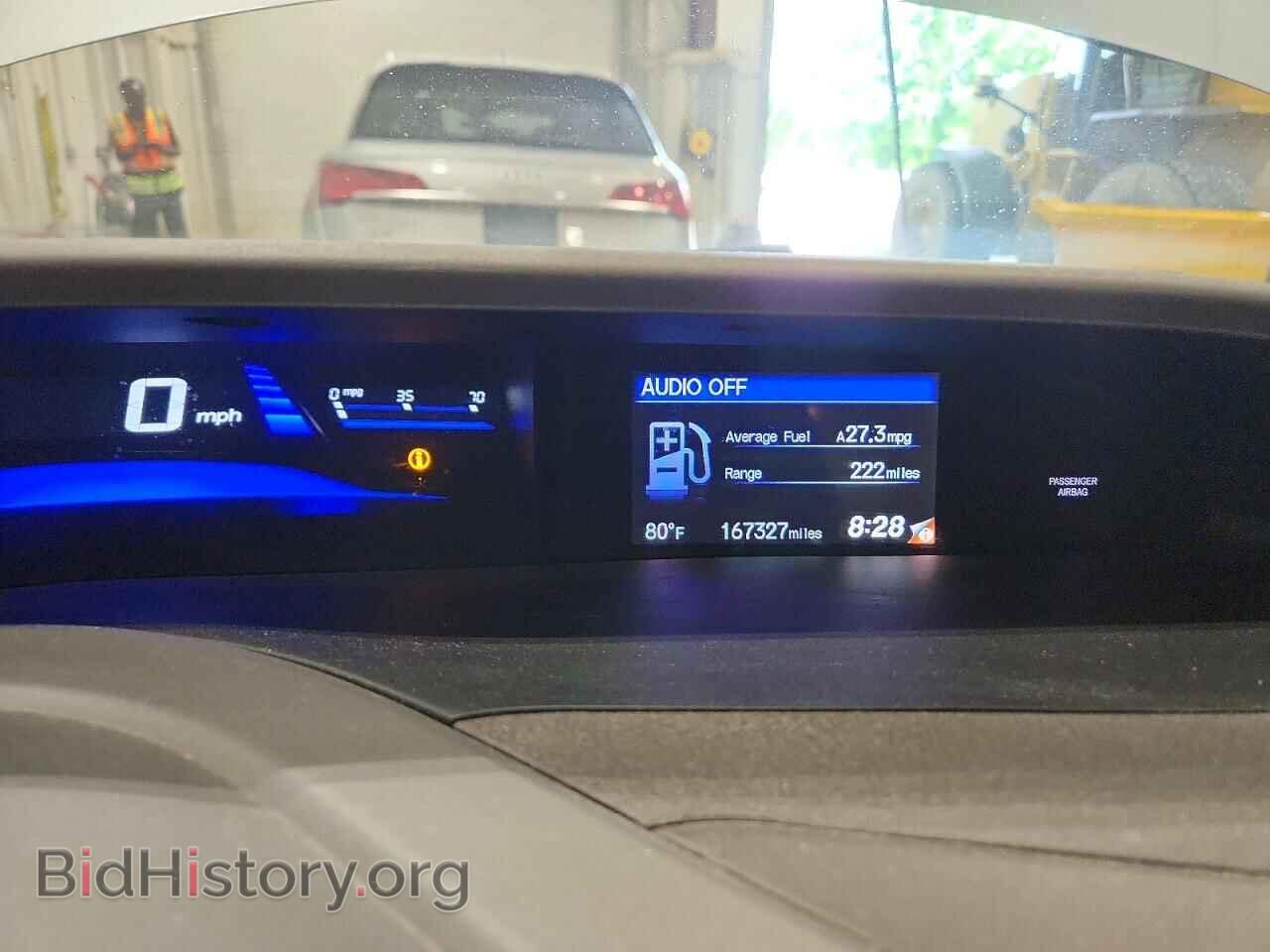 2012 HONDA CIVIC - VIN: 19XFB2F87CE001932 - Фото 9