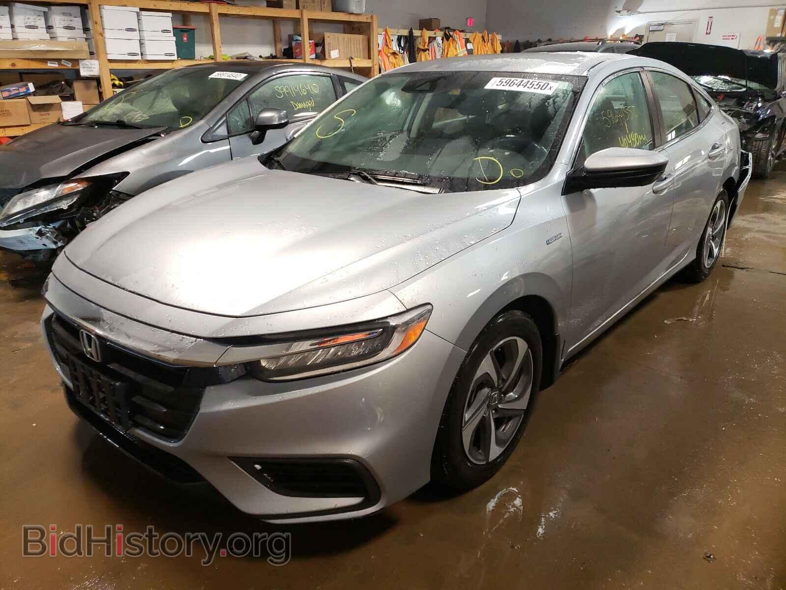 2019 HONDA INSIGHT - VIN: 19XZE4F52KE007724 - Фото 2