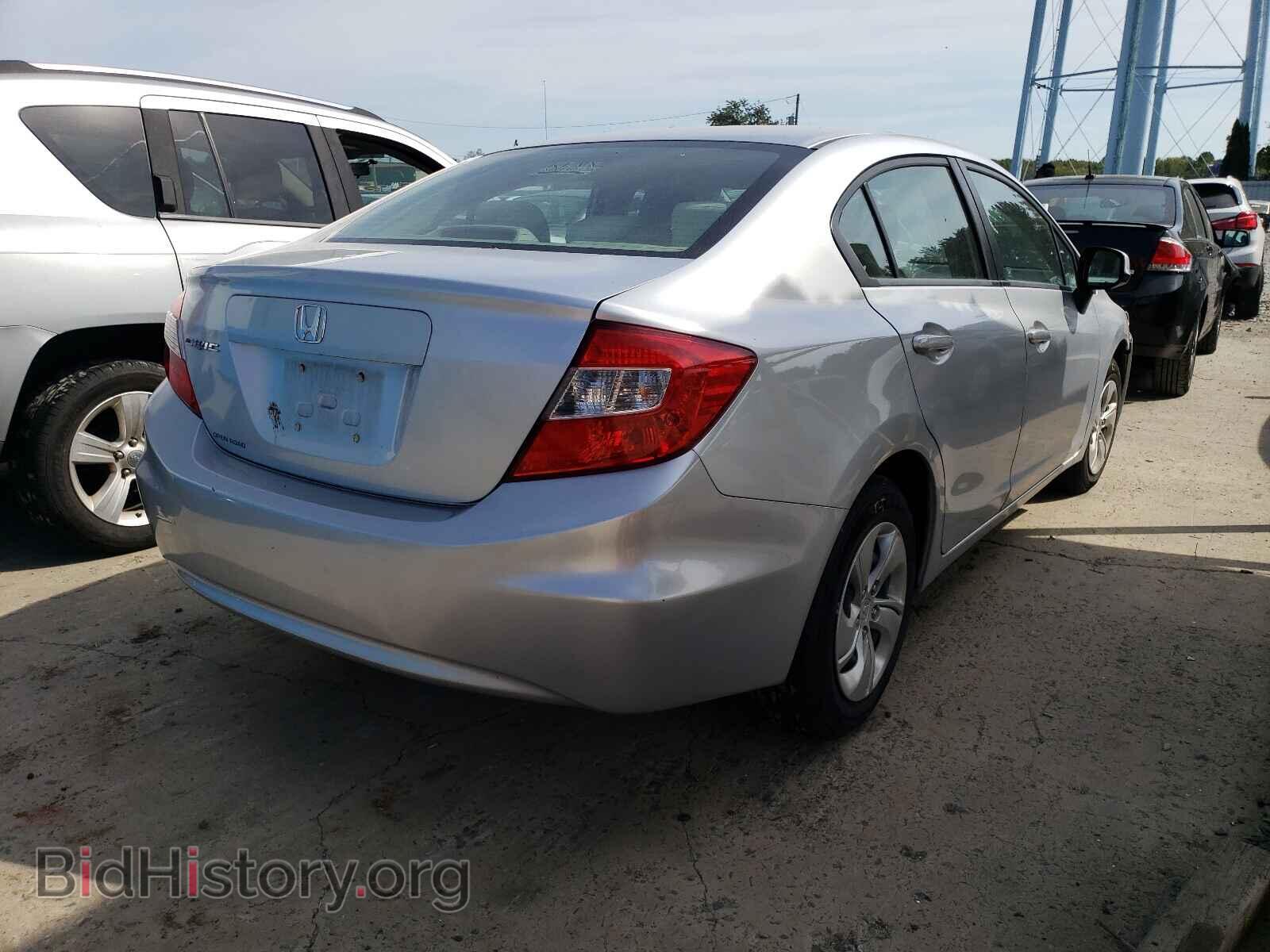 2012 HONDA CIVIC - VIN: 2HGFB2F57CH532236 - Фото 4