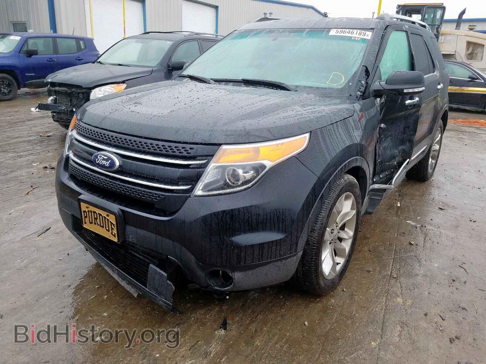 2014 FORD EXPLORER L - VIN: 1FM5K7F81EGB50778 - Фото 2