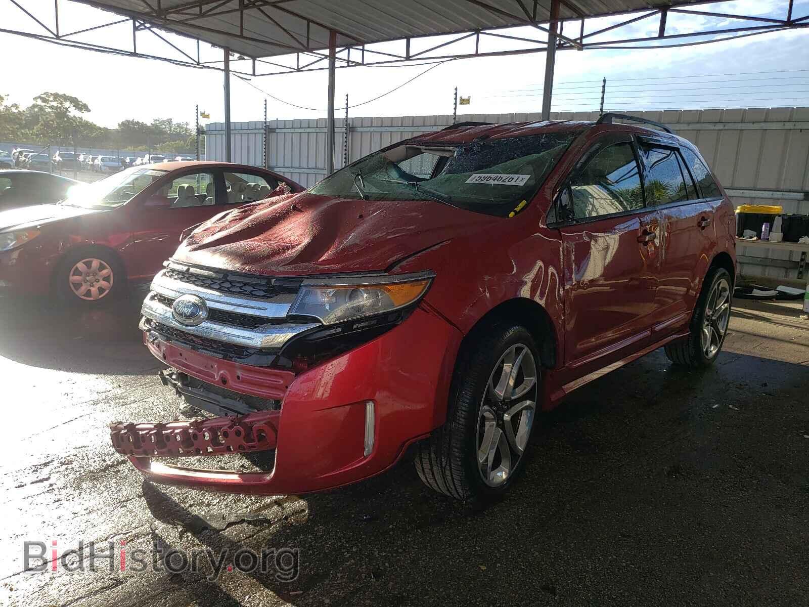 2012 FORD EDGE - VIN: 2FMDK3AK6CBA52227 - Фото 2