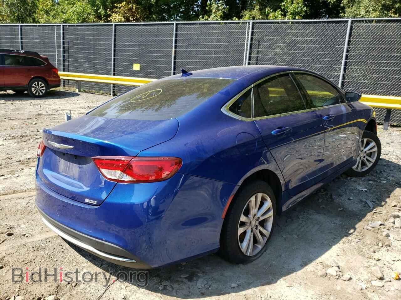 2015 CHRYSLER 200 - VIN: 1C3CCCAB2FN710409 - Фото 4