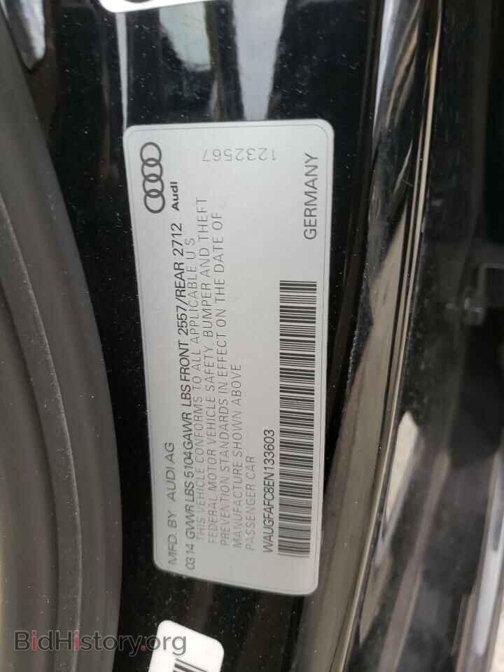 2014 AUDI A6 - VIN: WAUGFAFC8EN133603 - Фото 10