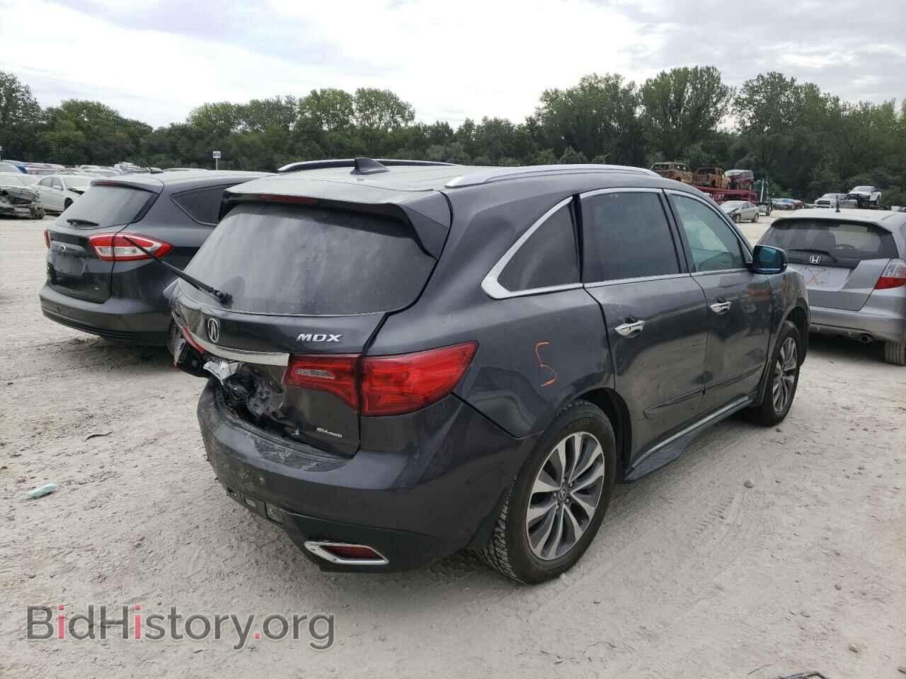 2014 ACURA MDX - VIN: 5FRYD4H45EB004266 - Фото 4