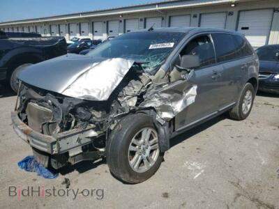 2008 Ford EDGE Edge SEL, серебристый — VIN 2FMDK48C88BA30595, Copart
