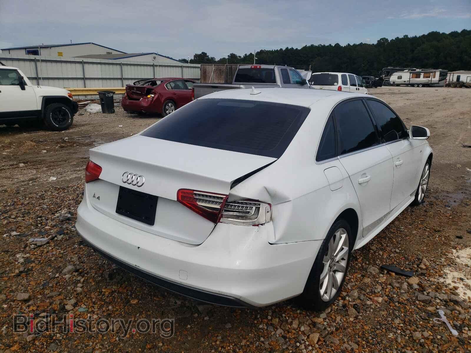 2014 AUDI A4 - VIN: WAUAFAFL9EN022466 - Фото 4