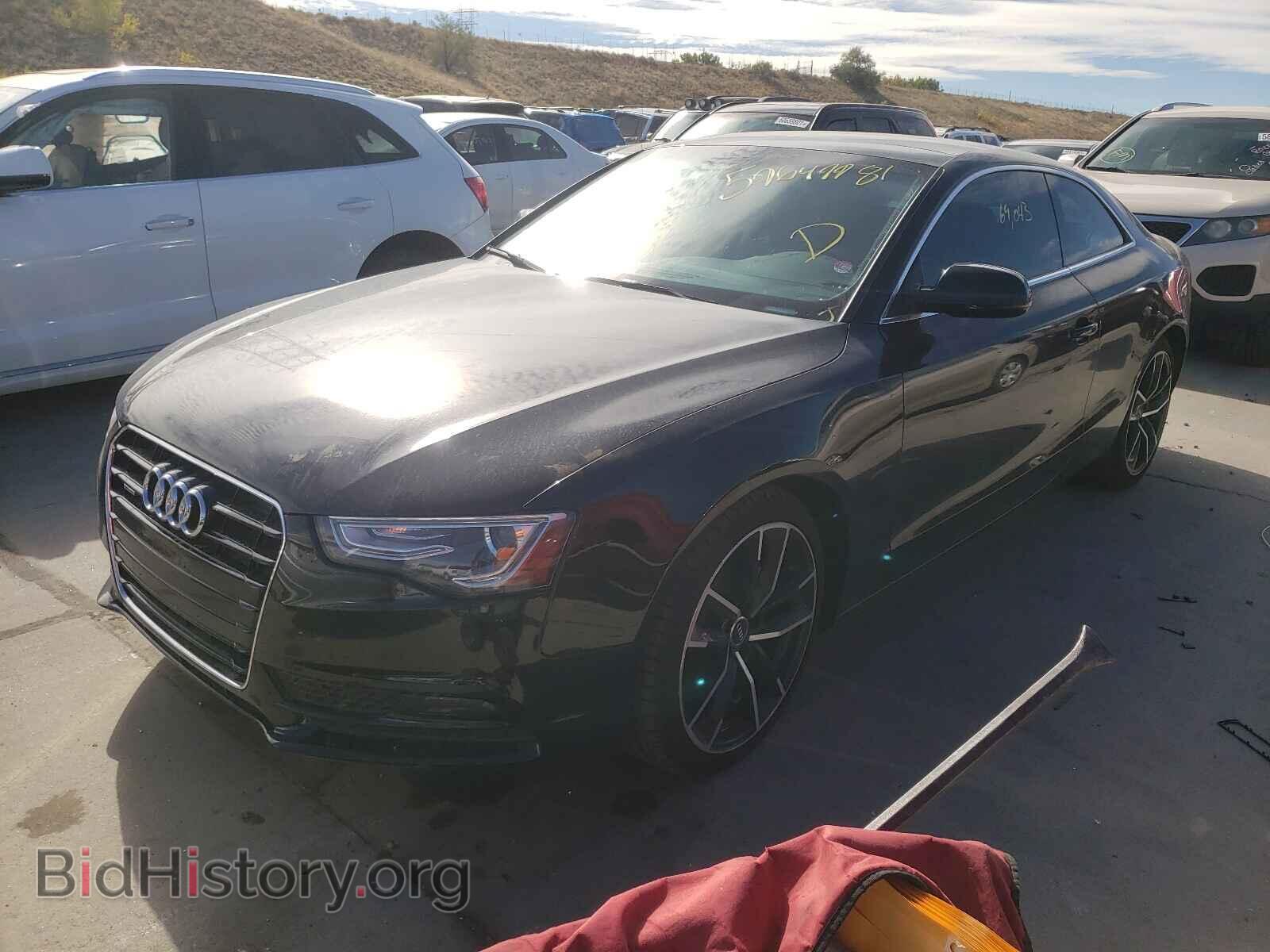 2013 AUDI A5 - VIN: WAULFAFR8DA078255 - Фото 2