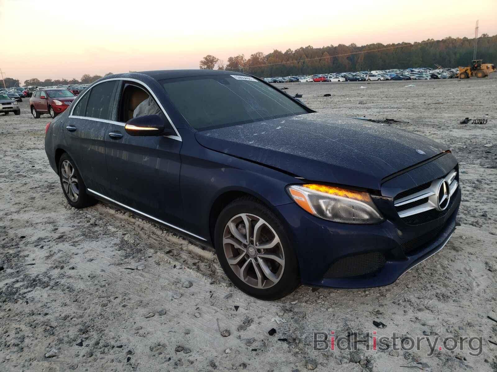 Photo 55SWF4KB4FU096318 - MERCEDES-BENZ C-CLASS 2015