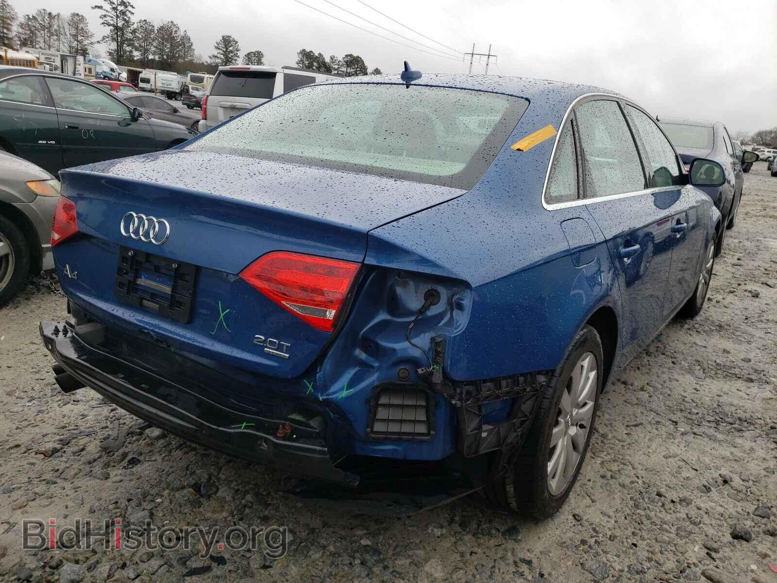 2009 AUDI A4 - VIN: WAUSF78K89A081744 - Фото 4