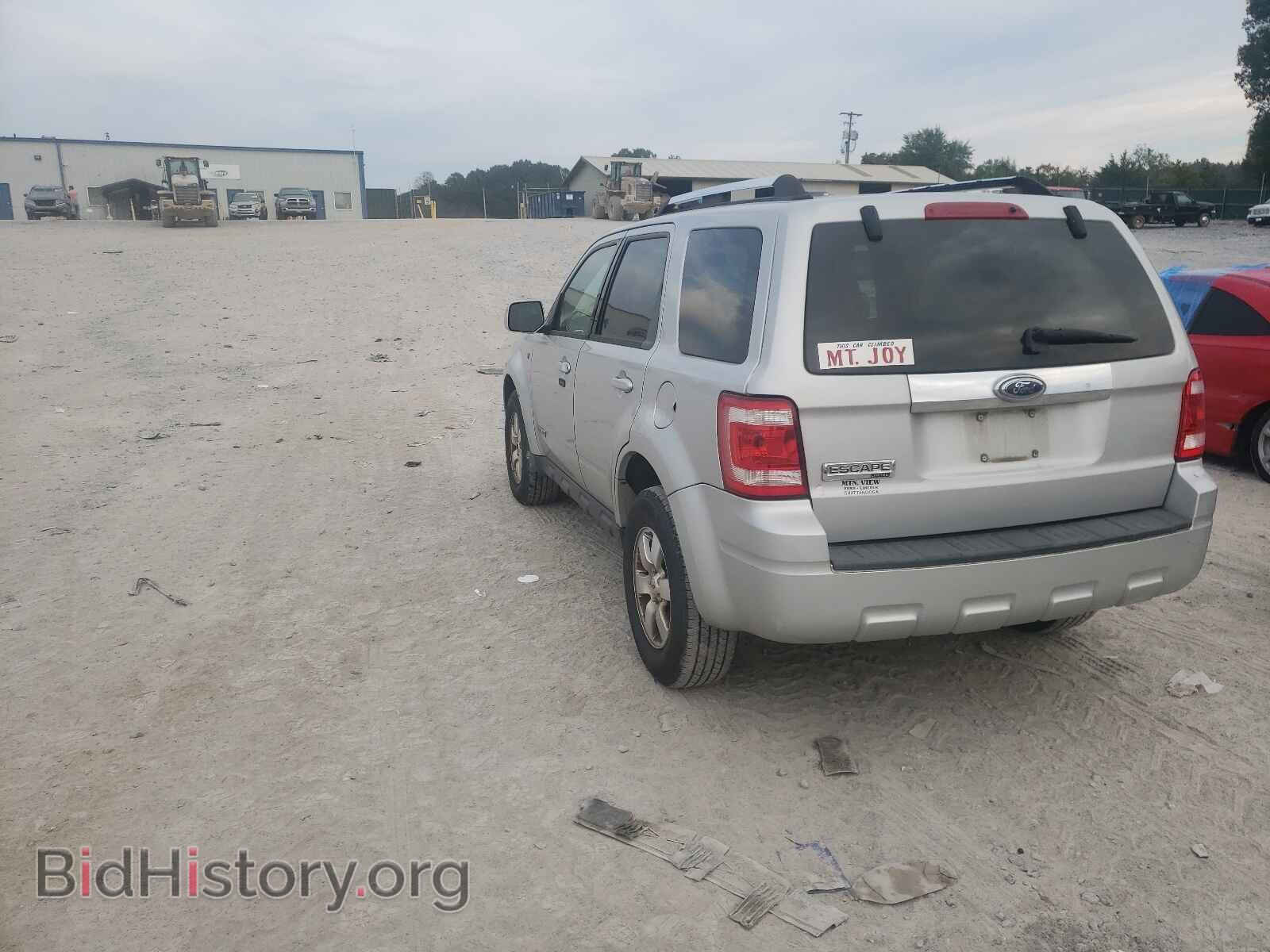 2008 FORD ESCAPE - VIN: 1FMCU04178KD83659 - Фото 3
