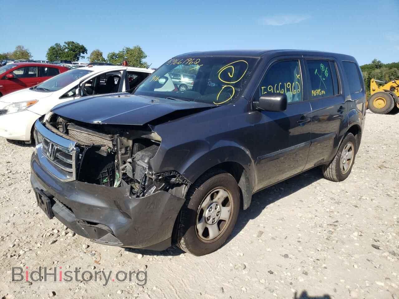 2012 HONDA PILOT - VIN: 5FNYF4H25CB022483 - Photo 2