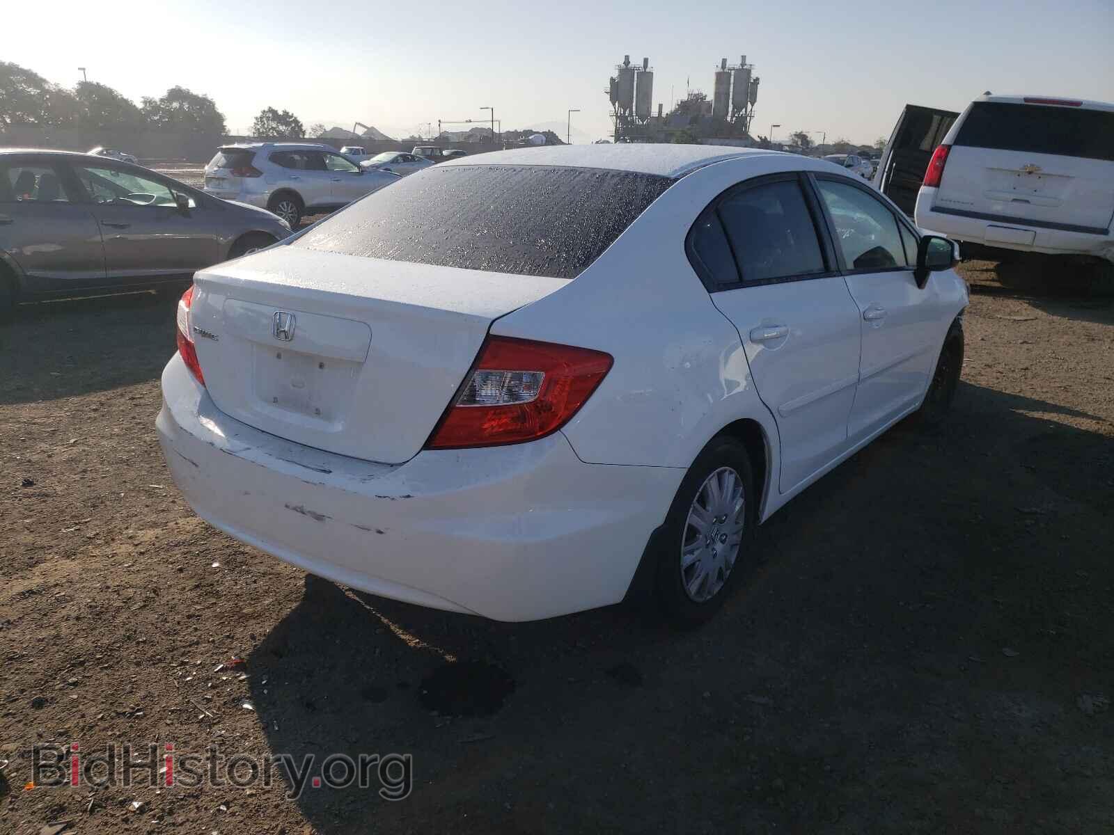 2012 HONDA CIVIC - VIN: 19XFB2F53CE342086 - Фото 4