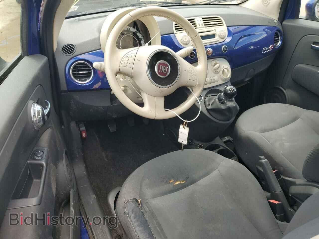 2012 FIAT 500 - VIN: 3C3CFFDR6CT128438 - Фото 8