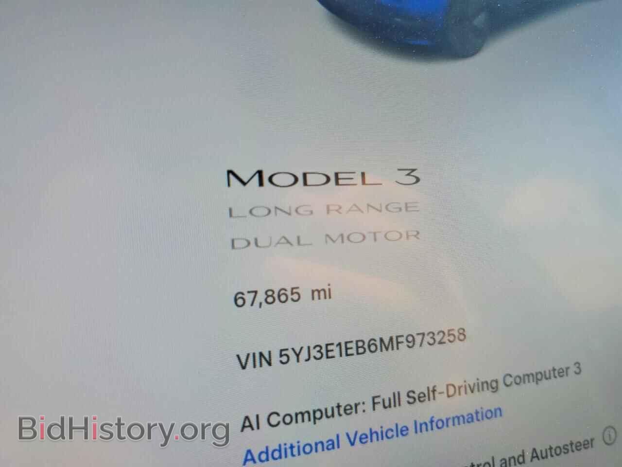 2021 TESLA MODEL 3 - VIN: 5YJ3E1EB6MF973258 - Фото 9