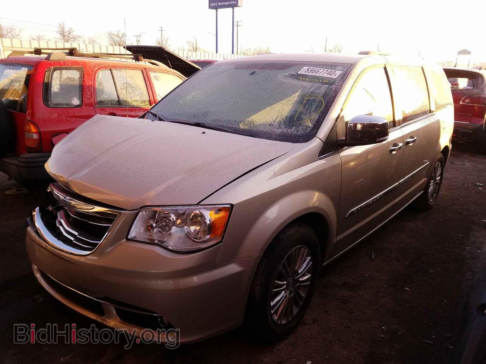 2015 CHRYSLER MINIVAN - VIN: 2C4RC1CG9FR540068 - Фото 2