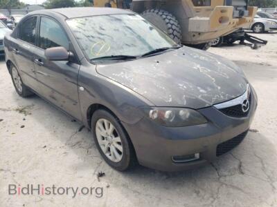 2008 Mazda 3 3 I, серый — VIN JM1BK32F081822051, Copart