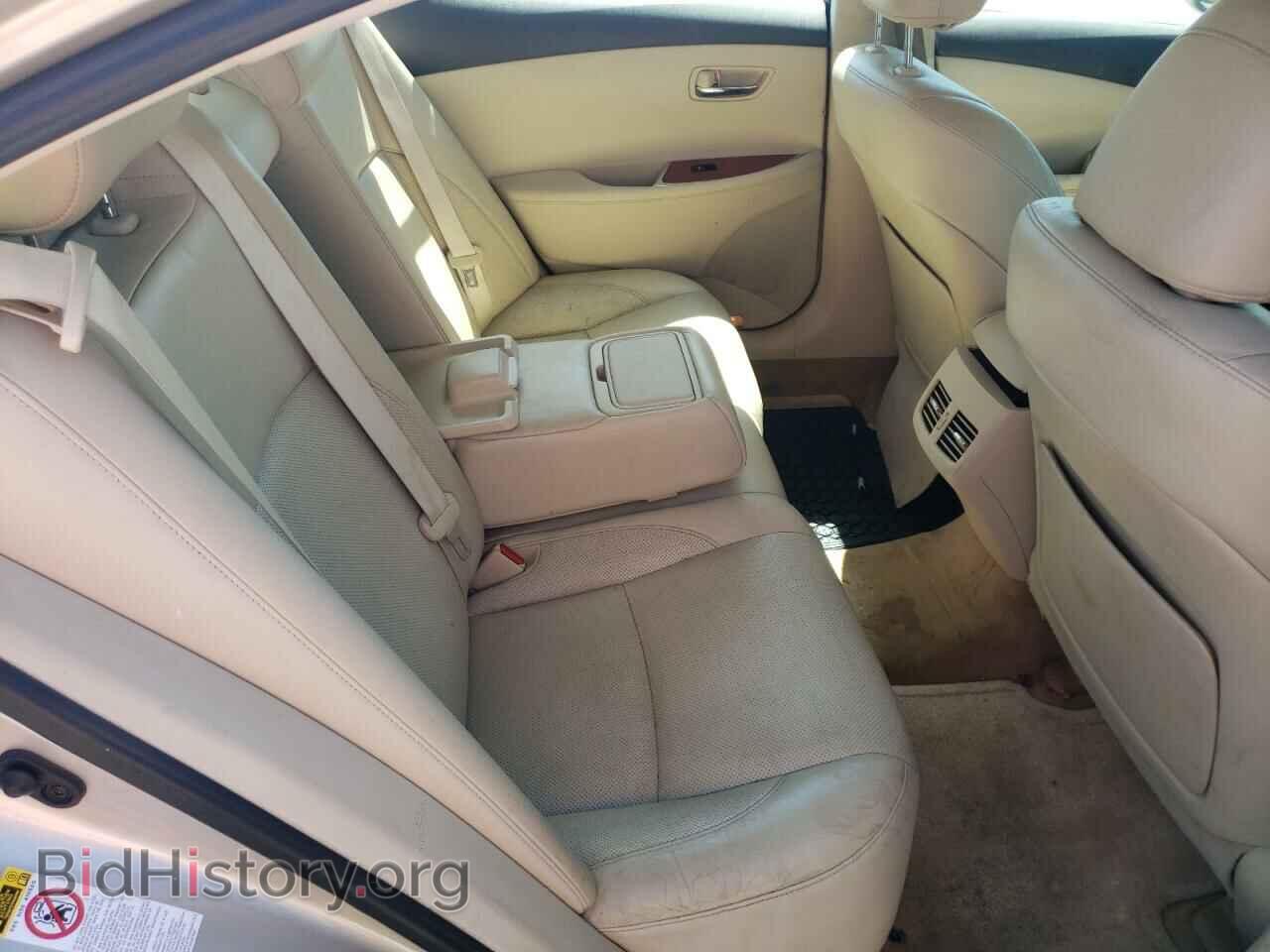 2011 LEXUS ES350 - VIN: JTHBK1EG4B2449363 - Фото 10