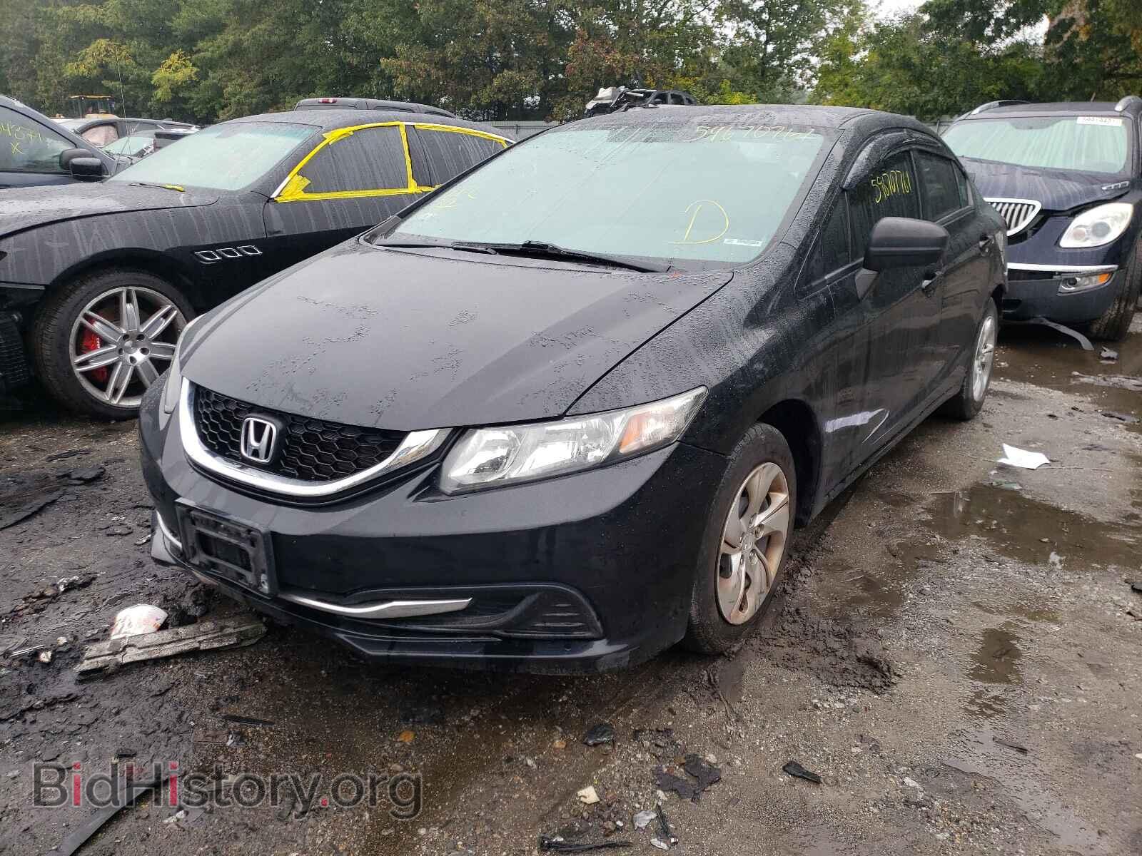 2014 HONDA CIVIC - VIN: 2HGFB2F58EH538338 - Фото 2