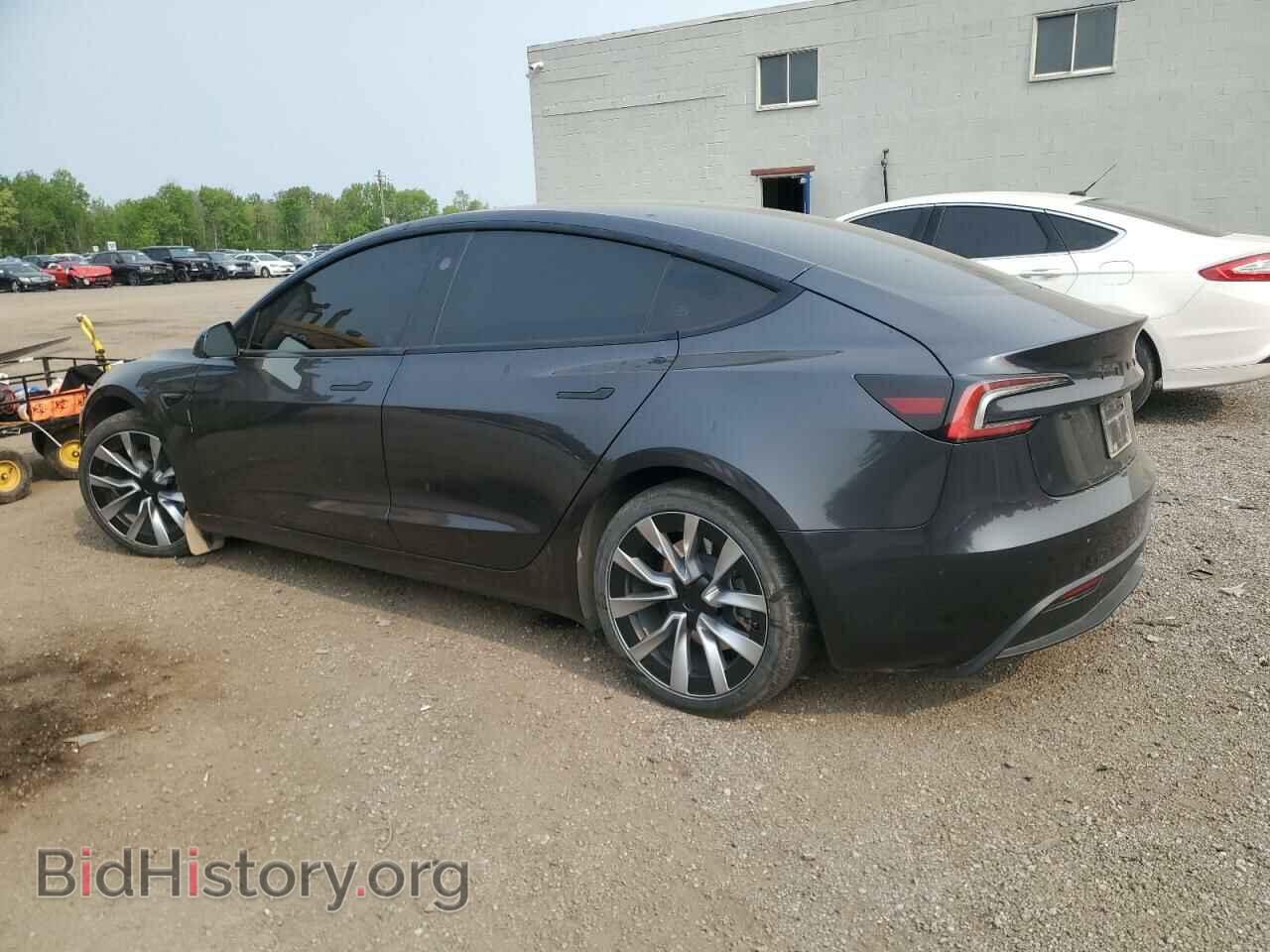 2024 TESLA MODEL 3 - VIN: LRW3E7FA7RC057960 - Фото 2