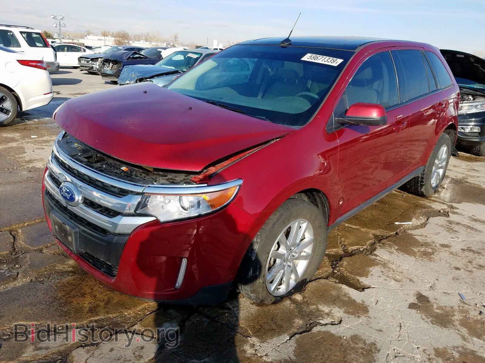 2013 FORD EDGE - VIN: 2FMDK4JCXDBB14485 - Фото 2