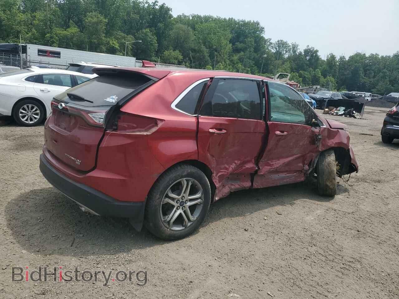 2015 FORD EDGE - VIN: 2FMTK4K84FBB21814 - Фото 3
