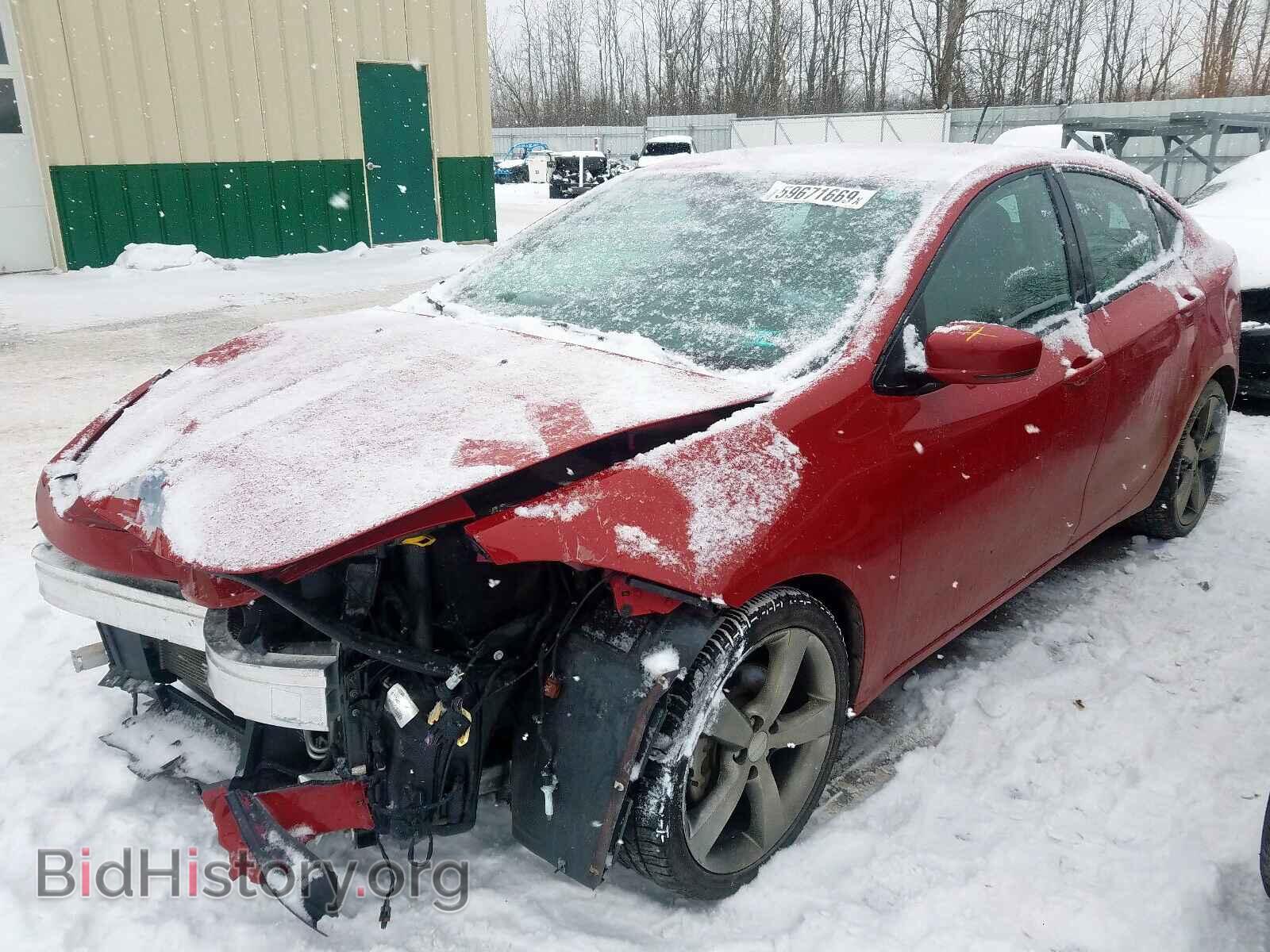 2013 DODGE DART - VIN: 1C3CDFCB1DD325535 - Фото 2