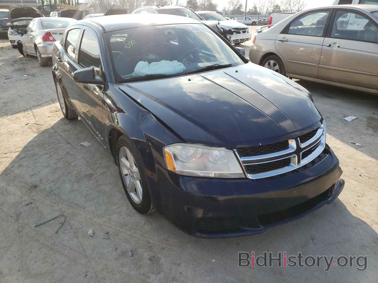 Photo 1C3CDZAB1DN718756 - DODGE AVENGER 2013