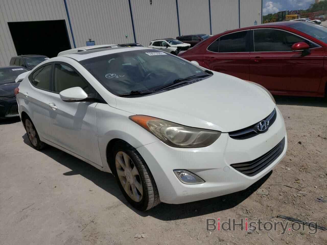 Photo 5NPDH4AE7CH101927 - HYUNDAI ELANTRA 2012