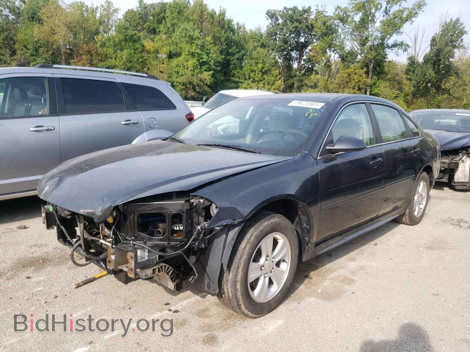 2013 CHEVROLET IMPALA - VIN: 2G1WF5E38D1174460 - Фото 2