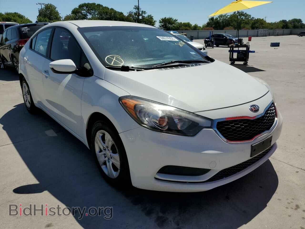 Photo KNAFK4A61G5585809 - KIA FORTE 2016