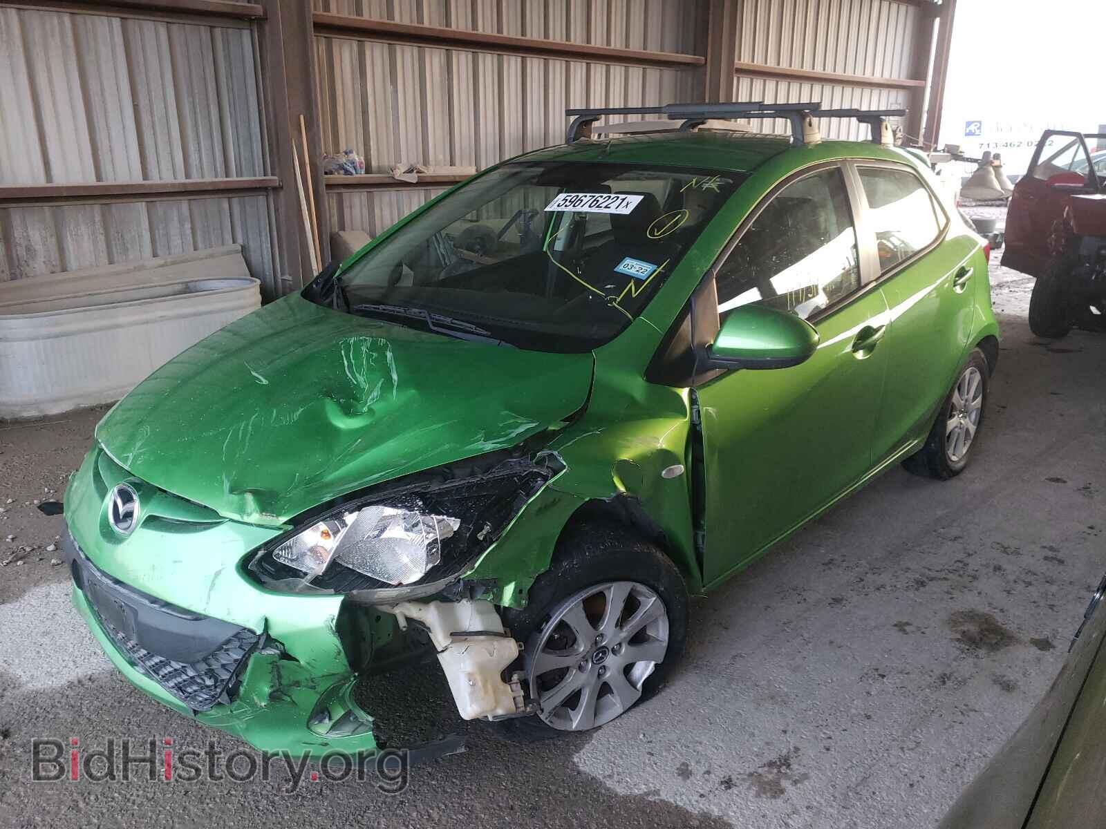 2013 MAZDA 2 - VIN: JM1DE1LY5D0161525 - Photo 2