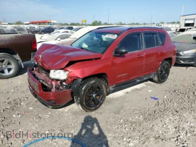 2012 Jeep COMPASS Latitude, red — VIN 1C4NJDEB3CD555736, Copart