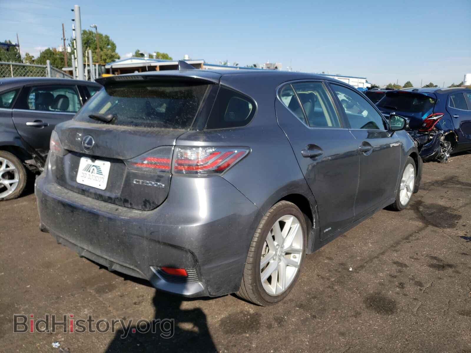 2014 LEXUS CT 200 - VIN: JTHKD5BH2E2188950 - Фото 4