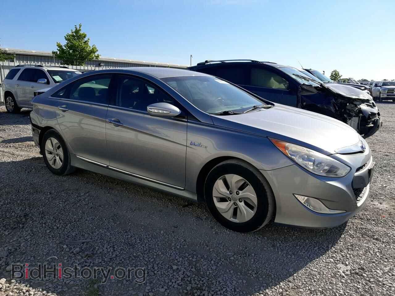 2014 HYUNDAI SONATA - VIN: KMHEC4A41EA117573 - Фото 4