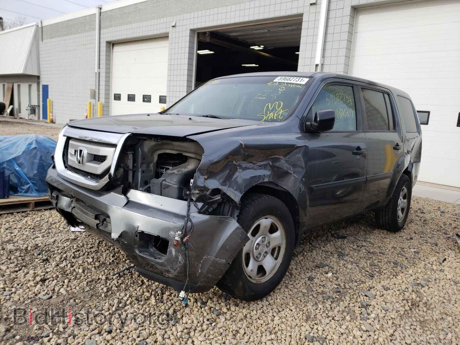2010 HONDA PILOT - VIN: 5FNYF4H2XAB011881 - Фото 2