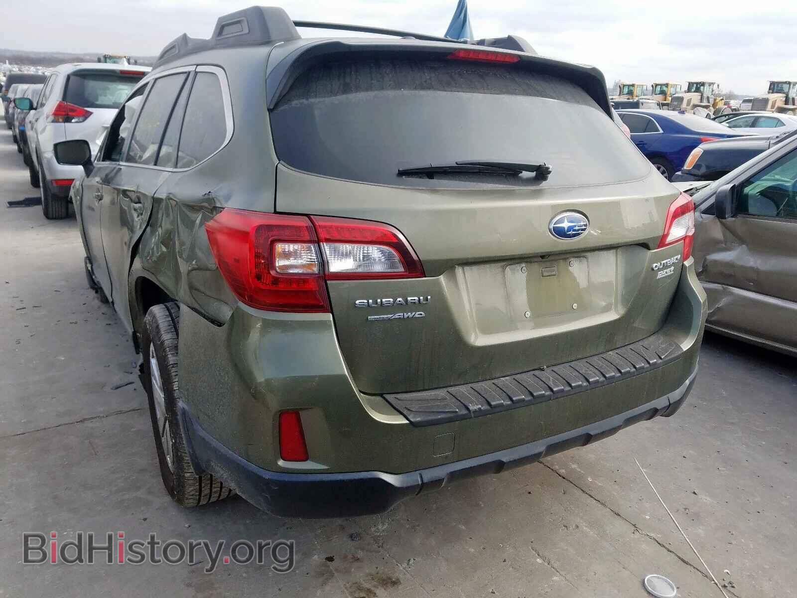 2015 SUBARU OUTBACK - VIN: 4S4BSAFC8F3301516 - Фото 3